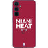 NBA Miami Heat Standard - Red Galaxy A35 5G Skin